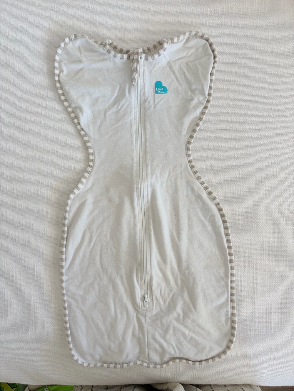 Love To Dream Swaddle UP Adaptive Original Swaddle Wrap - White- Small